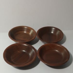 Elegant Brown Wooden Dinnerware Set